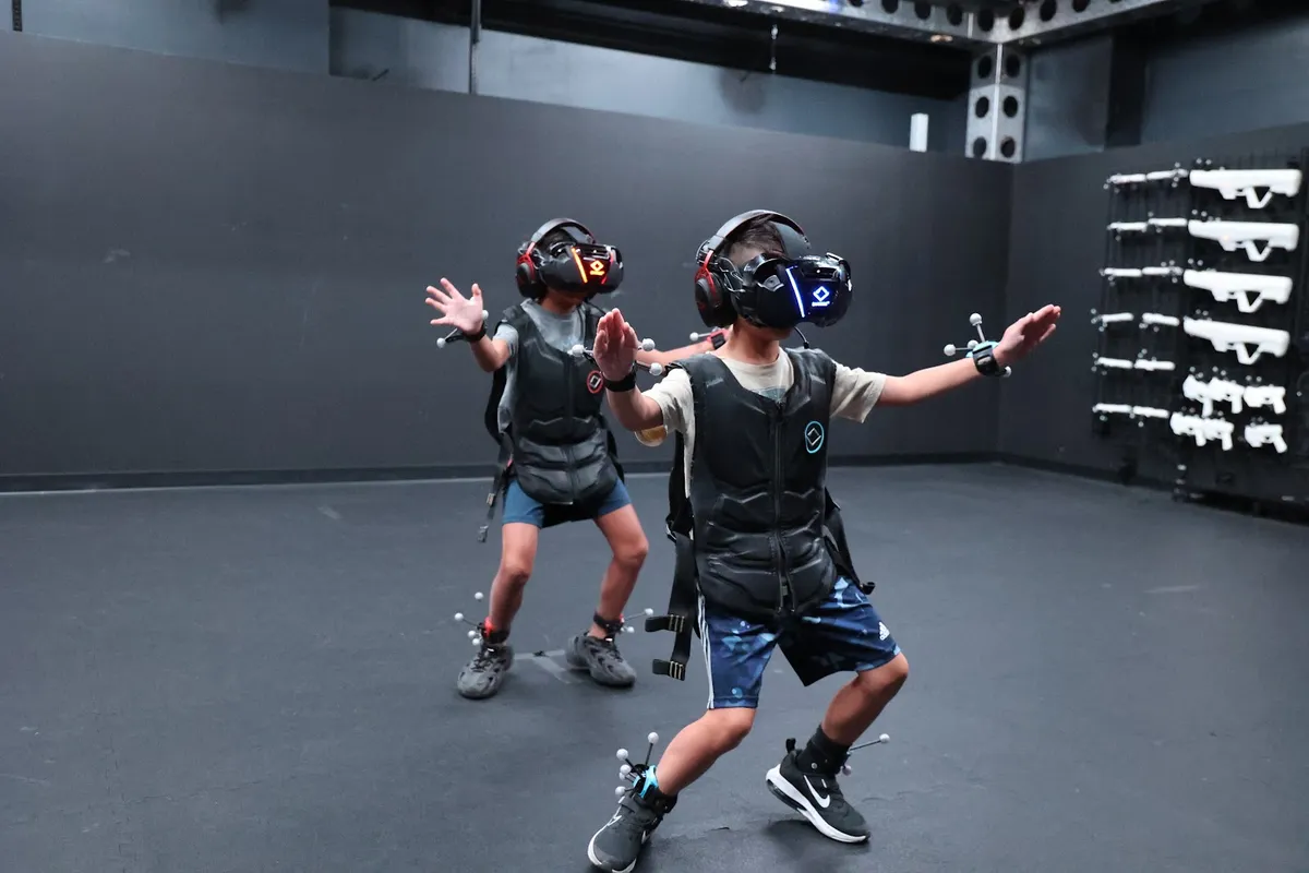 Sandbox VR group session