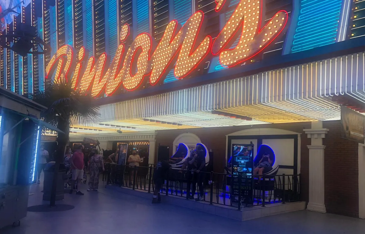 X World 360 VR ride downtown